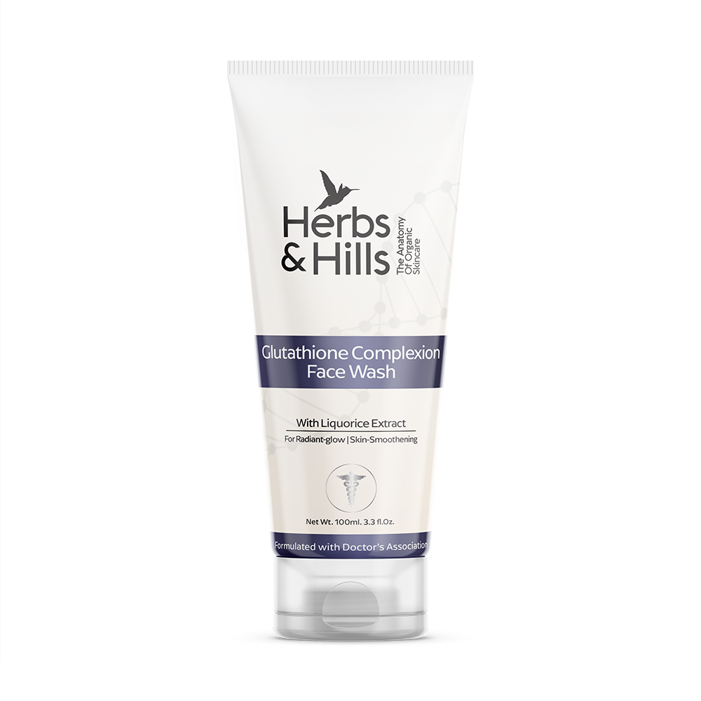 Herbs & Hills Glutathione Complexion Face Wash -100ml, Helps To Rejuve Svasth Kart - Buy Herbal Food and Supplements Online India Herbs & Hills Glutathione Complexion Face Wash -100ml, Helps To Rejuve Svasth Kart - Buy Herbal Food and Supplements Online India