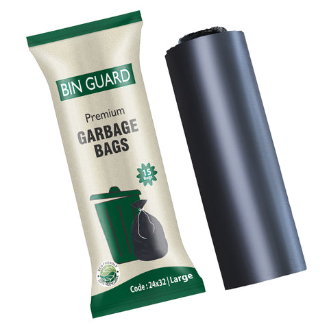 Bin Guard Premium Garbage Bags– Pack of 10