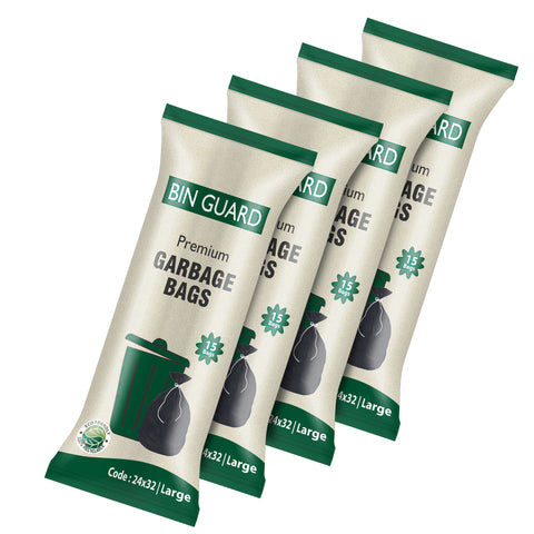 Bin Guard Premium Garbage Bags– Pack of 10
