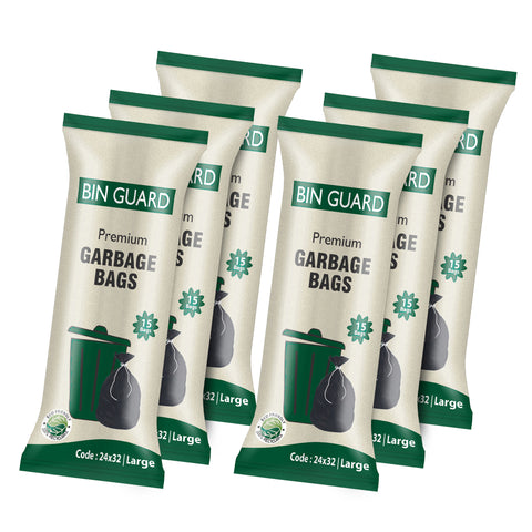 Bin Guard Premium Garbage Bags– Pack of 10
