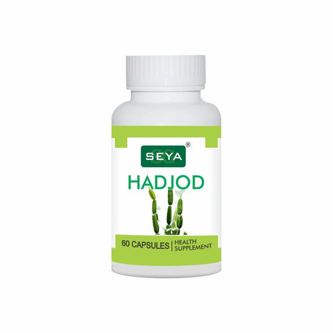 SEYA Hadjod Capsule, 60 Cap (Pack of 1) / Bone and Joint Wellness, For Dental Health, Non GMO