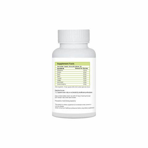 SEYA Pilescare Capsule, 90 Cap (Pack of 1) / For Piles, Hemorrhoid Support