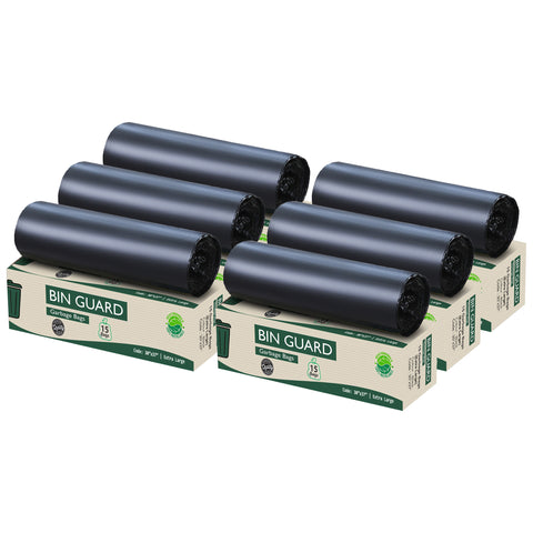 Bin Guard Garbage Bags – Extra Large | Heavy-Duty Waste Bags